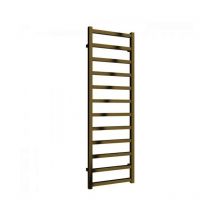 Fano Designer Heated Towel Rail 1500mm h x 485mm w Bronze Satin - Reina