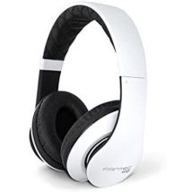 Fantec Shp-3 Headband Binaural Wired Black, Color White - Casque D'Écoute (filaire, Bandeau, Binaural, Circumauriculaire, 106 Db, Noir, Blanc)