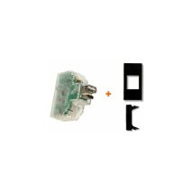 Fanton - Caricatore Usb A+c Incasso Compatibile Legrand Vela Nera - 82893-vn