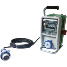 Eolo Asc Mobile Telefonzentrale Mit Kabel 3 Cee-steckdosen Und Nottaste Ip65 74306 - Fanton