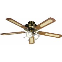 Farelek Baleares - Ventilatore Da Soffitto, 132 Cm
