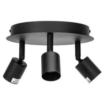 Lampadario da soffitto Tris Nero 3 x GU10 Aigostar