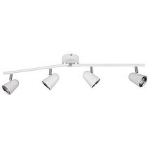 Faretti su Barra 4 Spots Led 3,5W 78 cm Bianco Toulose gd Trio