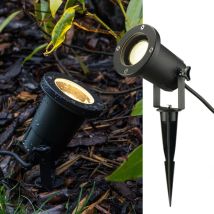 227410 Nautilus Spike Faretto led da giardino led (monocolore), Lampada a risparmio energetico, Lampadina Alogena g - SLV