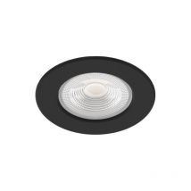Faretto da incasso a led integrato Aric da 3000 a 4000 k, cilindro nero Aric