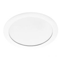 Foco Flat Led empotrable Fosnova Disano 18W 4000K 1700lm IP20 Blanco 2215951000