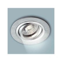 Faretto incasso acciao satinato 50w attacco gu5,3 9086