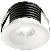 Faretto incasso bianco alluminio gea led gfa1080n led 4000k 250lm spot tondo moderno led integrato
