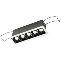 Faretto incasso bianco alluminio gea led gfa1120n led 4000k 830lm moderno led integrato