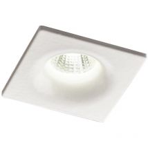 Faretto incasso Redo mt 176 3W led 4000K Quadrato Bianco 70362WH