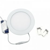 Faretto Led 12 Watt Pannello Incasso rotondo 860LM Luce fredda 6000k