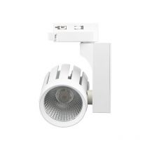 Faretto led a Binario Monofase 20w Pesante Bianco Luce Calda 3000k Asia Led