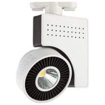 Faretto Led da binario Bat 33W bianco orientabile monofase Bianco neutro 4000K Aigostar