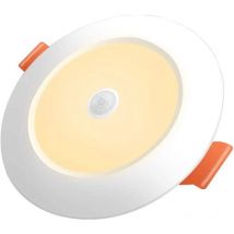 Faretto led da Incasso 12W Bianco Caldo 3000K Sensore di Movimento Downlight led Slim Diametro 105mm