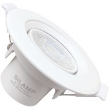 Faretto LED da incasso 8w orientabile rotondo Fi44-8W F.I.65-80mmLuce Calda 3000k