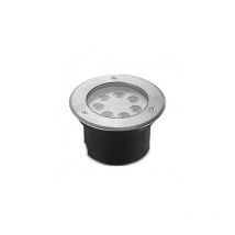 Recesse led Spot Round 7W 530lm 45° IP67 Ø150mmx89mm - Bianco caldo 3000K