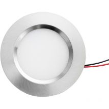 Spazzola in alluminio compatta 55mm 3W DC12V Equivalente 25W - bianco giorno 6000K