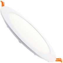 Extra piatto 24W led da incasso Bianco - Bianco Hot 3000K