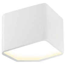 Faretto Space, Metallo, Bianco, 9,5x16,4x14,2 cm