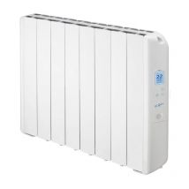 Farho ecogreen radiateur à 8 éléments avec wifi intégré blanc - ecguw08
