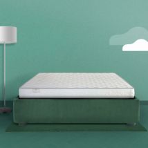 Materasso - Altezza 10 cm - per brandina - Pieghevole - Waterfoam - Made in Italy - Ortopedico - Anallergico - Antiacaro e Traspirante - 80x190