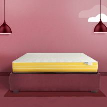 Farmarelax - Materasso Memory Foam - dispositivo medico - Super traspirante - h22 cm - spedito sottovuoto - matrimoniale 160x200
