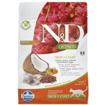 Farmina N&d Quinoa Skin£ Chat Hareng Et Noix De Coco Adulte - Croquettes Pour Chat - 300 G