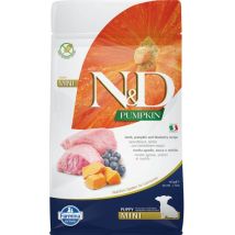 Farmina N&d Pumpkin Dog Lamb&blueberry Puppy Mini - Nourriture Sèche Pour Chiens - 800 G
