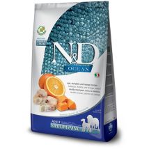 Dog N&ampd Ocean Adult Medium Maxi Merluzzo, Zucca E Arancia Dog N&ampd Ocean Adult Medium Maxi Merluzzo, Zucca E Arancia - Sacco Da 2,5 Kg - Farmina