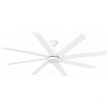 Faro Barcelona - Faro century Ventilateur de plafond led blanc à 8 pales avec moteur à courant continu intelligent