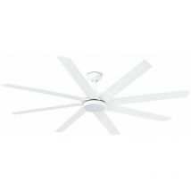 Faro Barcelona - Faro century Ventilatore da soffitto a led bianco 8 pale con motore a corrente continua Smart