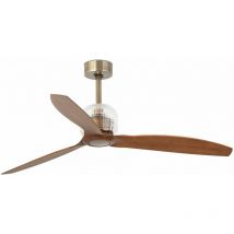 Faro Barcelona - deco fan m Ventilateur dc or/bois
