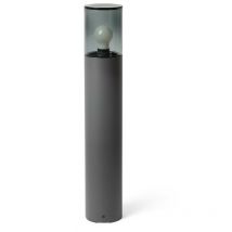 Faro Barcelona - Faro Kila Dark Grey Beacon Bollard Lamp 70cm Smoked 3000K IP65