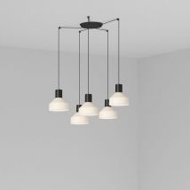 Faro Barcelona - Faro kombo - Cluster Pendant Ceiling Light Beige, E27