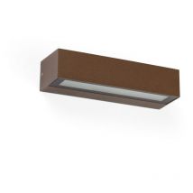 Faro Barcelona - Faro lako - Integrated led Down Lighter Outdoor Wall Light Brown, 3000K, IP65
