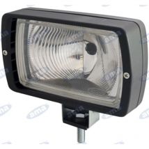 Faro halógeno 168x100mm máquina agrícola con soporte giratorio del mango