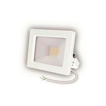 Faro led 4000K alluminio/vetro temperato IP65 10W bianco