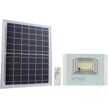 V-tac 16W solarbetriebener LED-Strahler mit Photovoltaik-Panel, austauschbarer Batterie 4000K IP65 - 10406