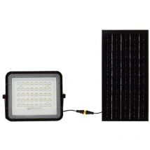 V-tac VT-80W 7823 LED-Flutlichtstrahler, Solarmodul 10 w Kaltweiß Schwarz