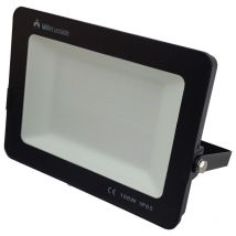 Faro led slim da esterno 100w IP65 faretto smd altà luminosità luce calda fredda metallo nero fredda bianca 6500k