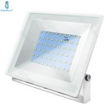 Faro led slim proiettore 50W smd 6400K fredda IP65 da esterno