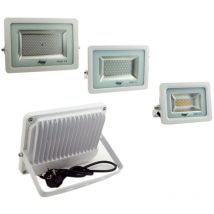 Trade Shop Traesio - Trade Shop - Faretto Led Smd 10w 20w 30w 100w Ultra Slim Desde External Bianco Colour - -100 Vatios -