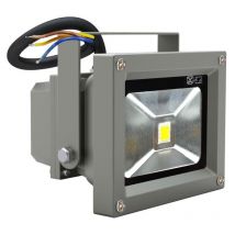 Trade Shop - Foco Led Ultra Slim Con Luz Cálida Fría Rgb Exterior Ip65 220v - -10 Vatios -recursos Ordinarios