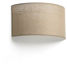 Faro Otton Applique Ronde Horizontale en Jute 2L