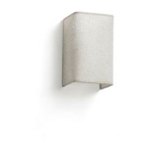 Faro Otton Rectangle Linen Up Down Wall Lamp Vertical