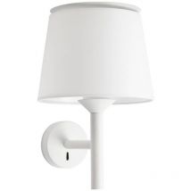 Faro Barcelona Savoy Wandleuchte – E27 – Schwarz mit grünem Lampenschirm – 230mm x 265mm x 392mm – 15W – IP20