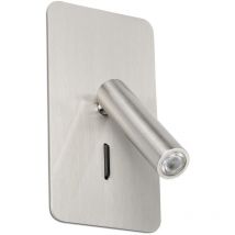 Faro Suau - led Indoor Wall Lamp Satin Nickel