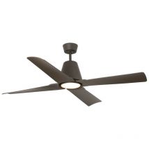 Faro Barcelona - Ceiling fan Typhoon Steel 39 Cm