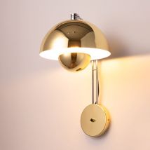 Aplique De Pared Diseño Vintage 'Ann' - E27 - Dorado