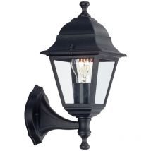 Farol Jardin Soporte Bajo Negro.
